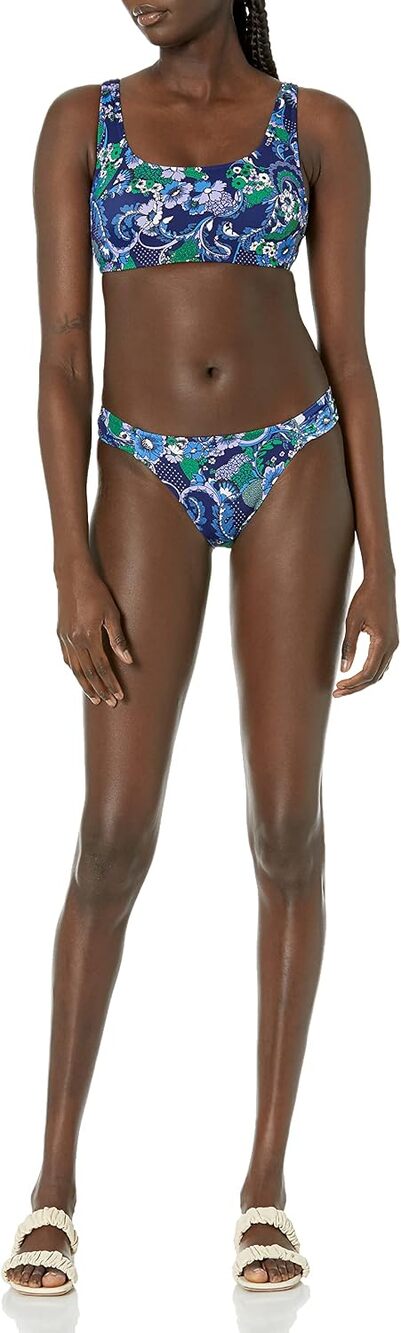 NWT Amazon Essentials Women's Side Tab Bikini Swimsuit Bottom Only Sz Medium